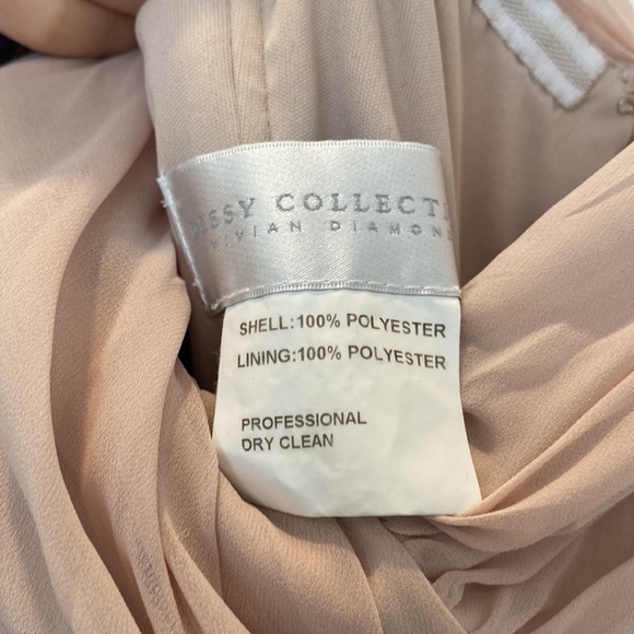 Ready Collections - Pale Pink strapless evening gown - Picture 5 of 5